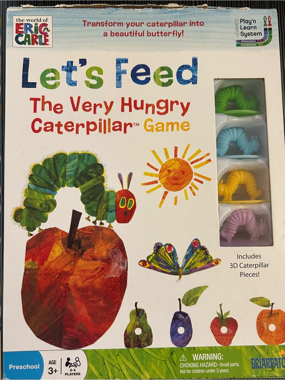 The World of Eric Carle Let's Feed The Very Hungry Caterpillar Game - Multicolor